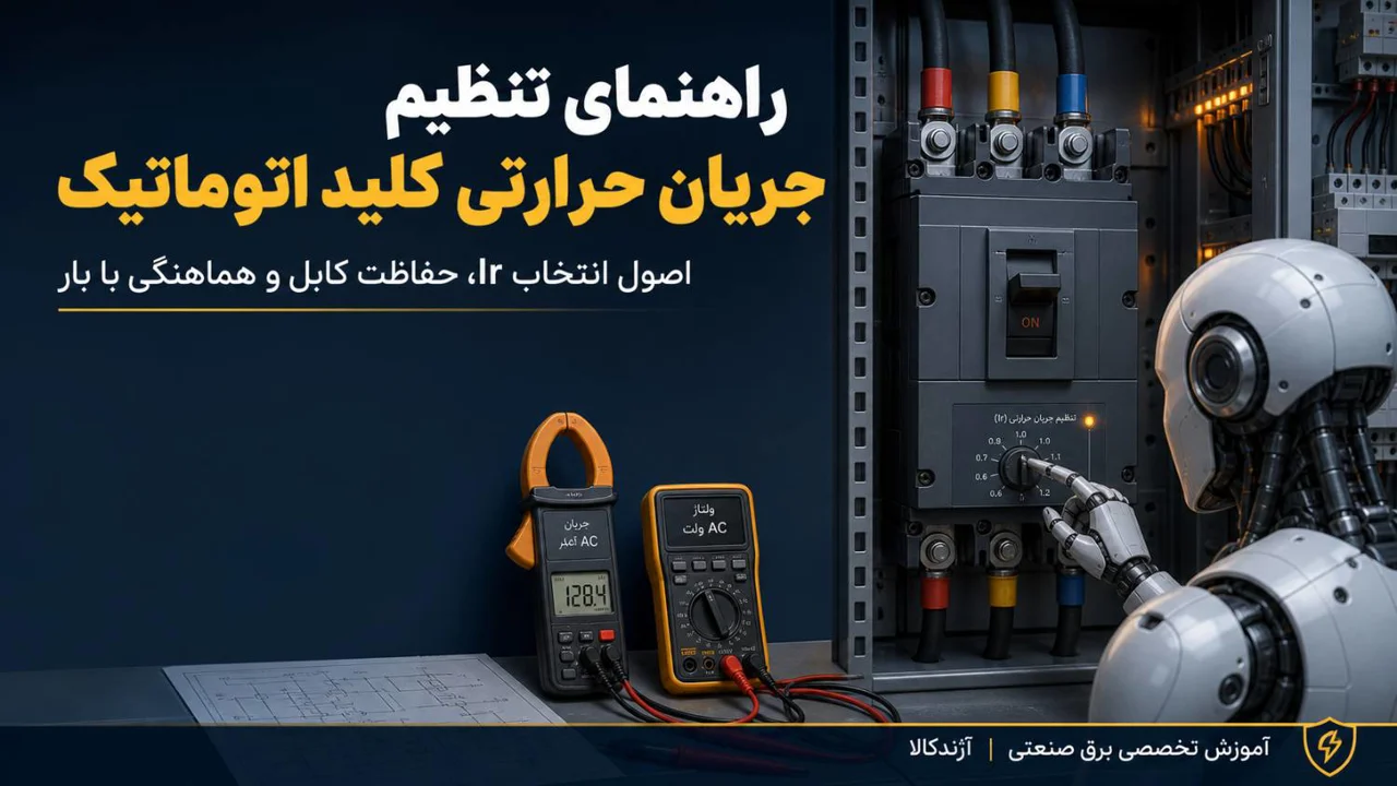 راهنمای تنظیم جریان حرارتی کلید اتوماتیک؛ محاسبه Ir، Ib و Iz