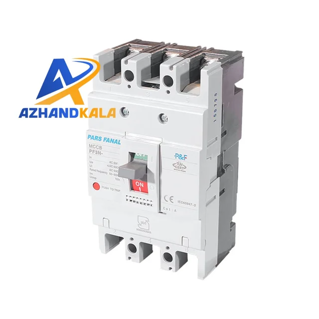 کلید اتوماتیک کمپکت فیکس پارس فانال مدل PF3N-100 (بدنه 100 آمپر)