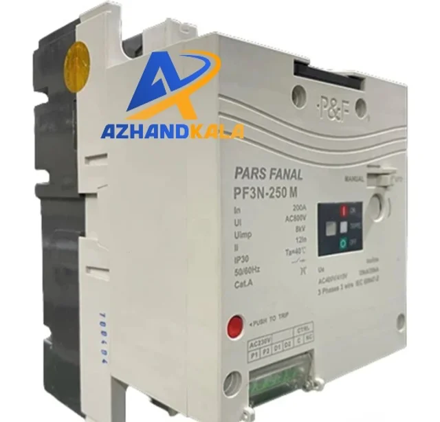 کلید اتوماتیک کمپکت موتوردار ۱۰۰ آمپر پارس فانال مدل PF3N-160-M