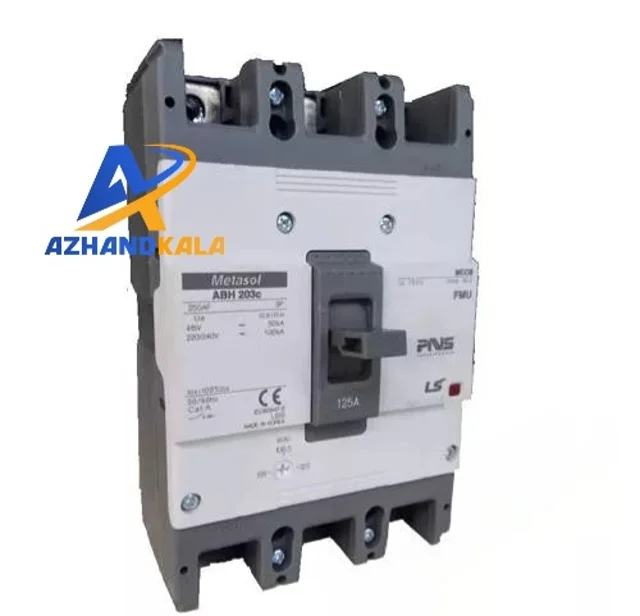 کلید اتوماتیک کمپکت 250 آمپر قابل تنظیم حرارتی-ثابت مغناطیسی LS سری metasol ABH