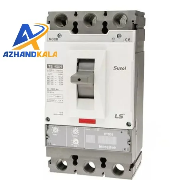 کلید اتوماتیک‌ کمپکت 400 آمپر قابل تنظیم الکترونیکی LS سری SUSOL TS ETS