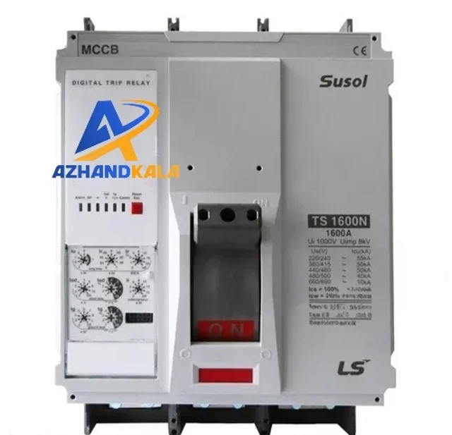 کلید اتوماتیک کمپکت 1000 آمپر قابل تنظیم الکترونیکی LS سری SUSOL TS NGS