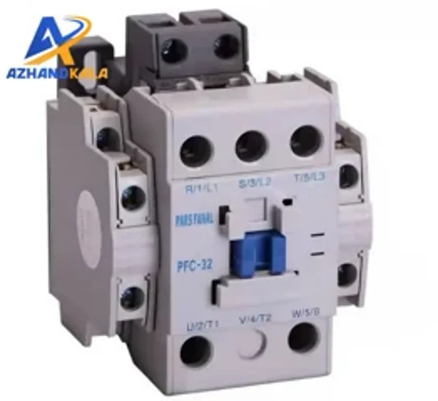 کنتاکتور پارس فانال، 40 آمپر، 18.5 کیلووات، بوبین های خاص AC ، مدل PFC-40