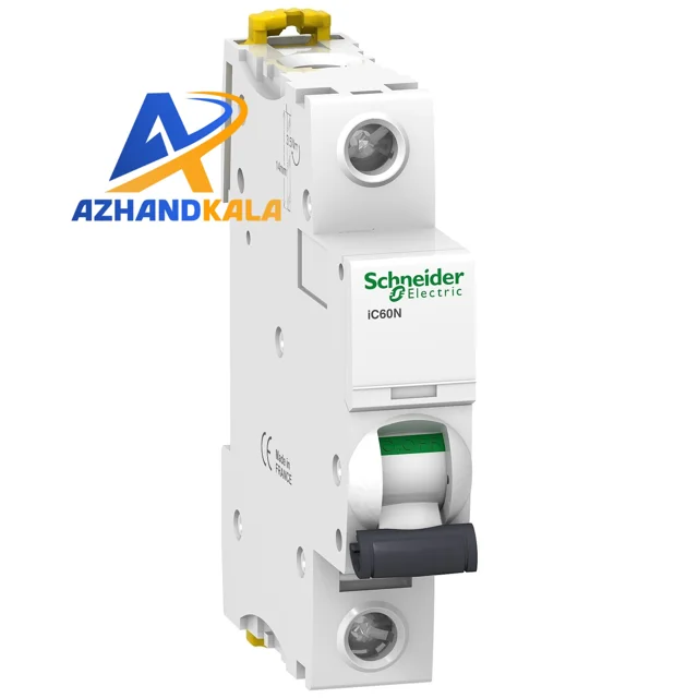 کلید مینیاتوری تک پل اشنایدر ۱۰ آمپر ۶ کیلو آمپر سری iC60N