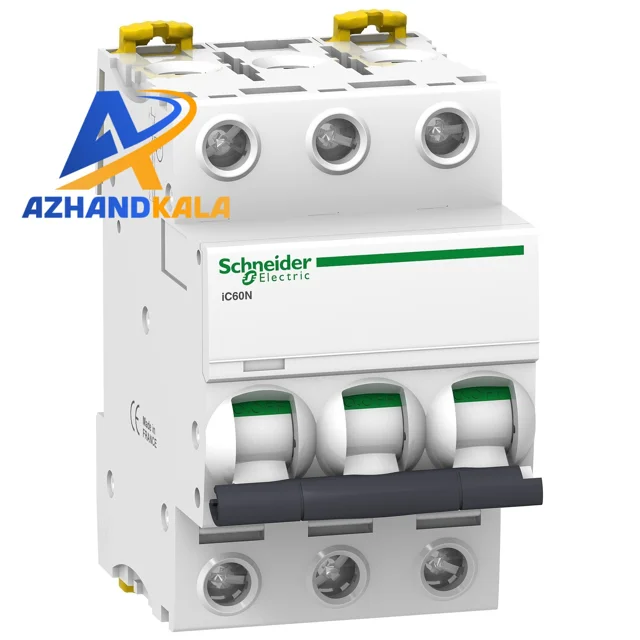 کلید مینیاتوری سه پل اشنایدر ۴۰ آمپر ۶ کیلو آمپر سری iC60N