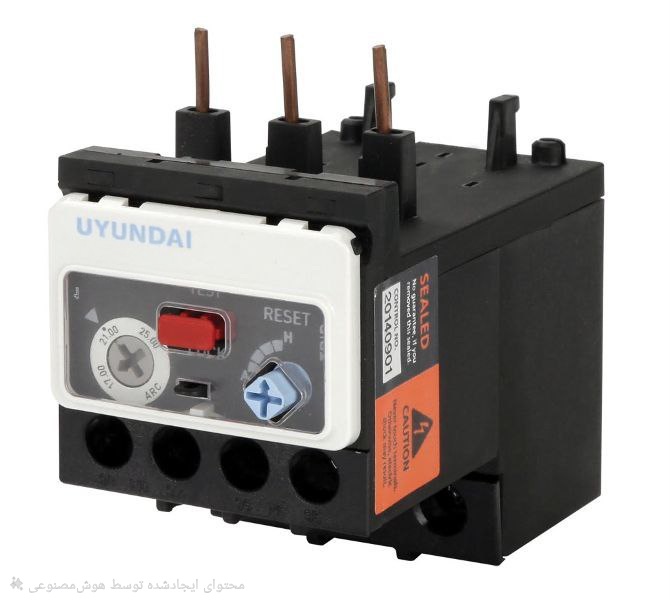 بیمتال هیوندای جهت کنتاکتور 9 تا 18 آمپر با رنج جریانی 4 – 6 آمپر