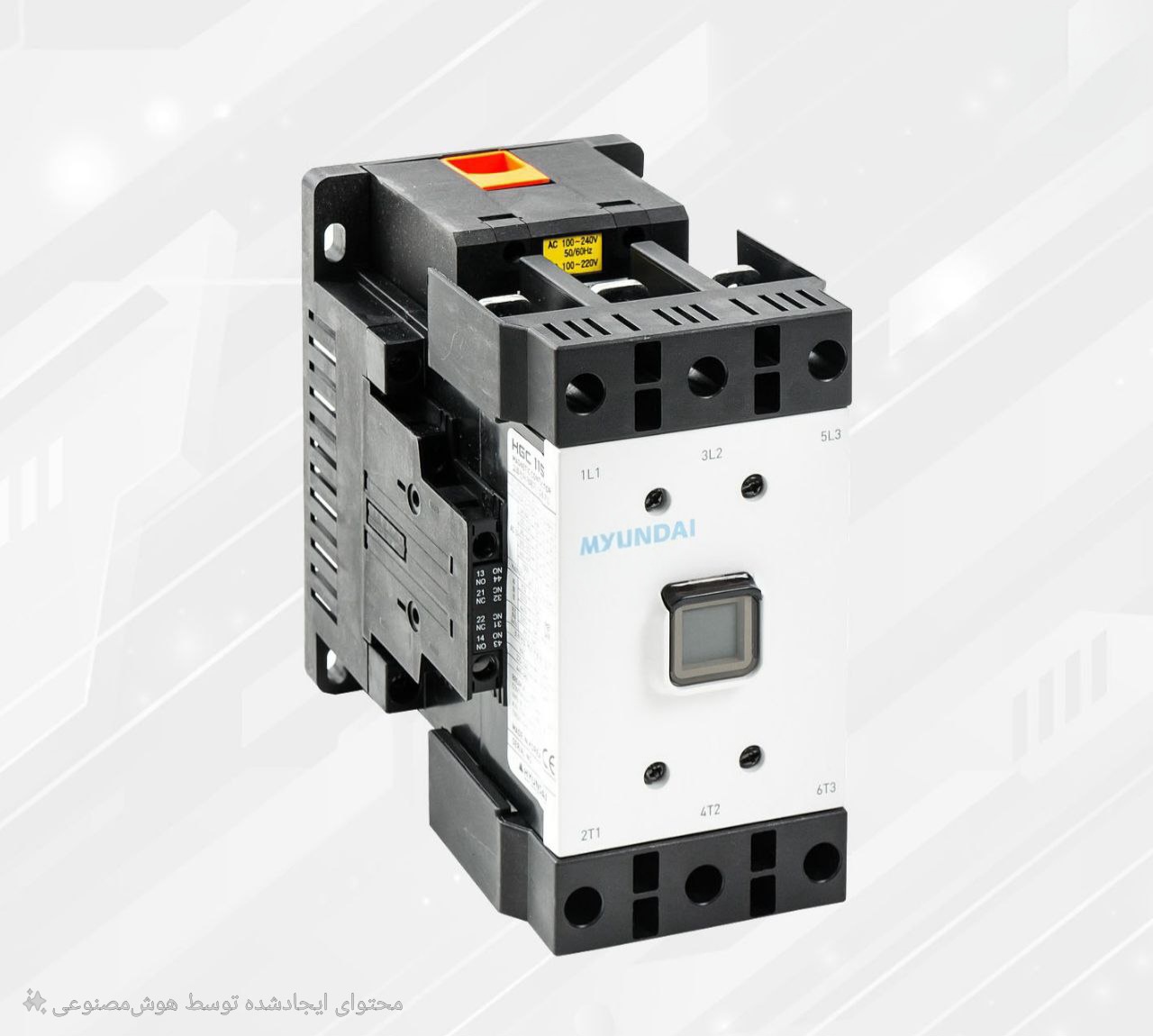 کنتاکتور 265 آمپر هیوندای بوبین 220 AC توان 147 کیلووات