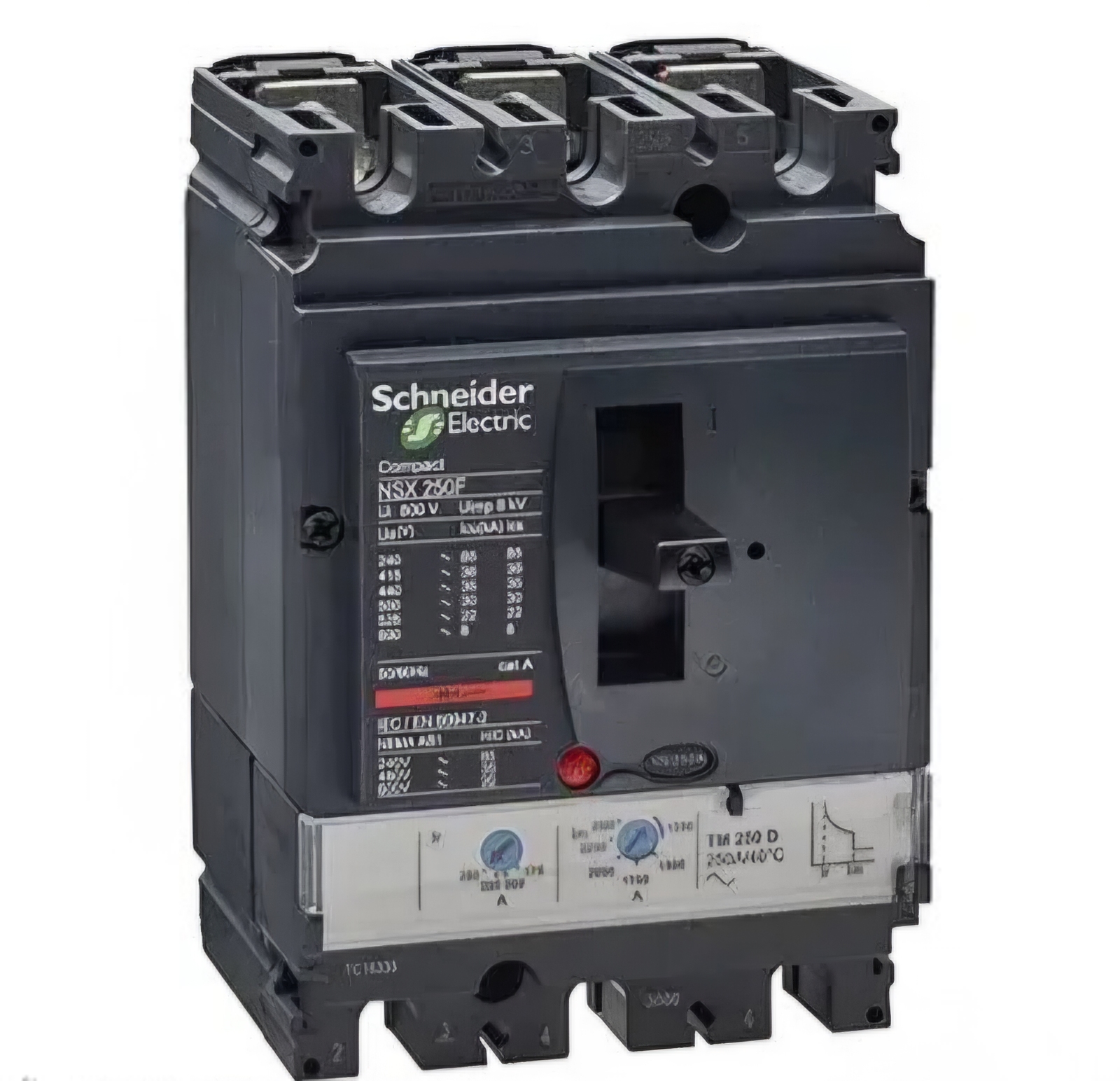 کلید اتوماتیک، اشنایدر 250 آمپر، قابل تنظیم حرارتی-مغناطیسی سری NSX250F