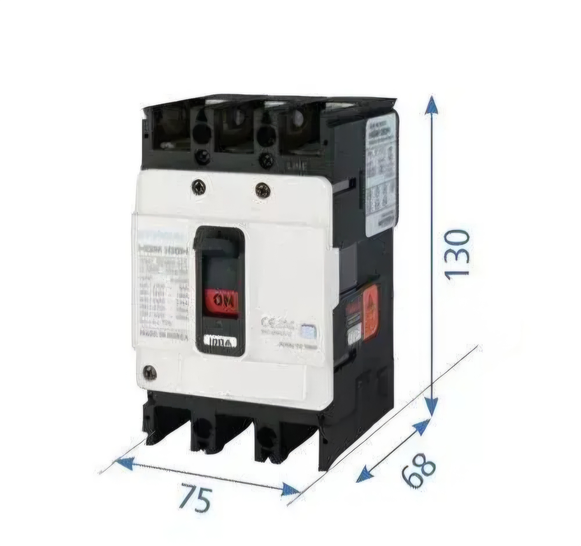 کلید اتوماتیک،کمپکت 40 آمپر فریم کوچک،غیرقابل تنظیم حرارتی-مغناطیسی HYUNDAI HGM 16KA